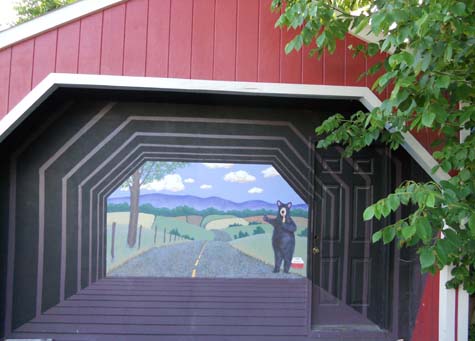 covered bridge